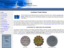 Tablet Screenshot of louisiana-trade-tokens.com